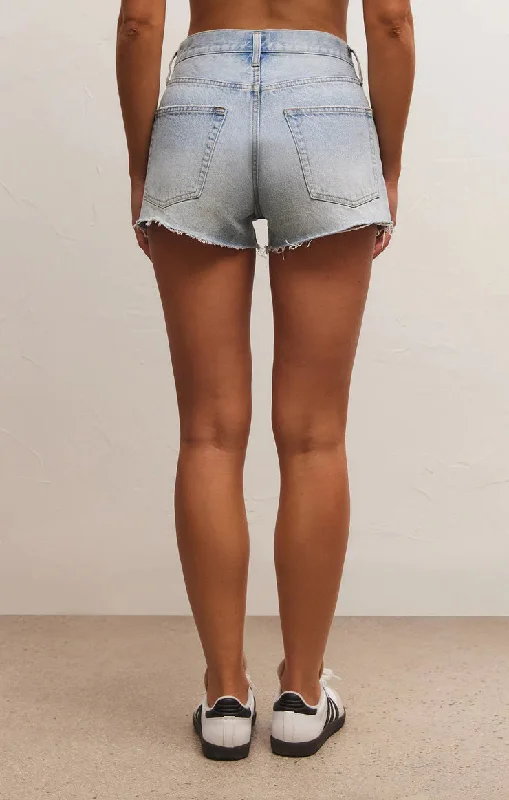 Classic Hi Rise Denim Short