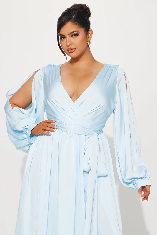 Belle Maxi Dress - Light Blue