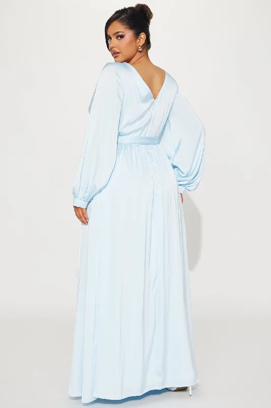 Belle Maxi Dress - Light Blue