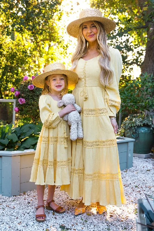 Joella Dress in Yellow - FINAL SALE