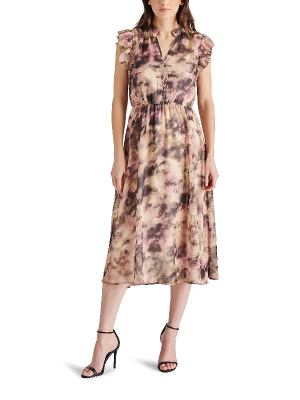 Allegra Dress, Autumn Mauve | Steve Madden